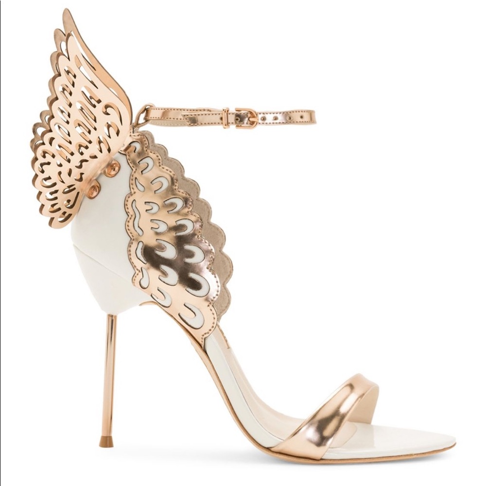 Sofia Webster Evangeline Winged Leather Sandals